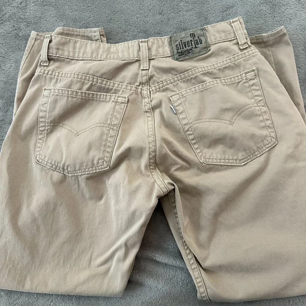 Vintage 90s Y2K Levi's SilverTab Guys Fit Jeans Khakis Women's 11/12